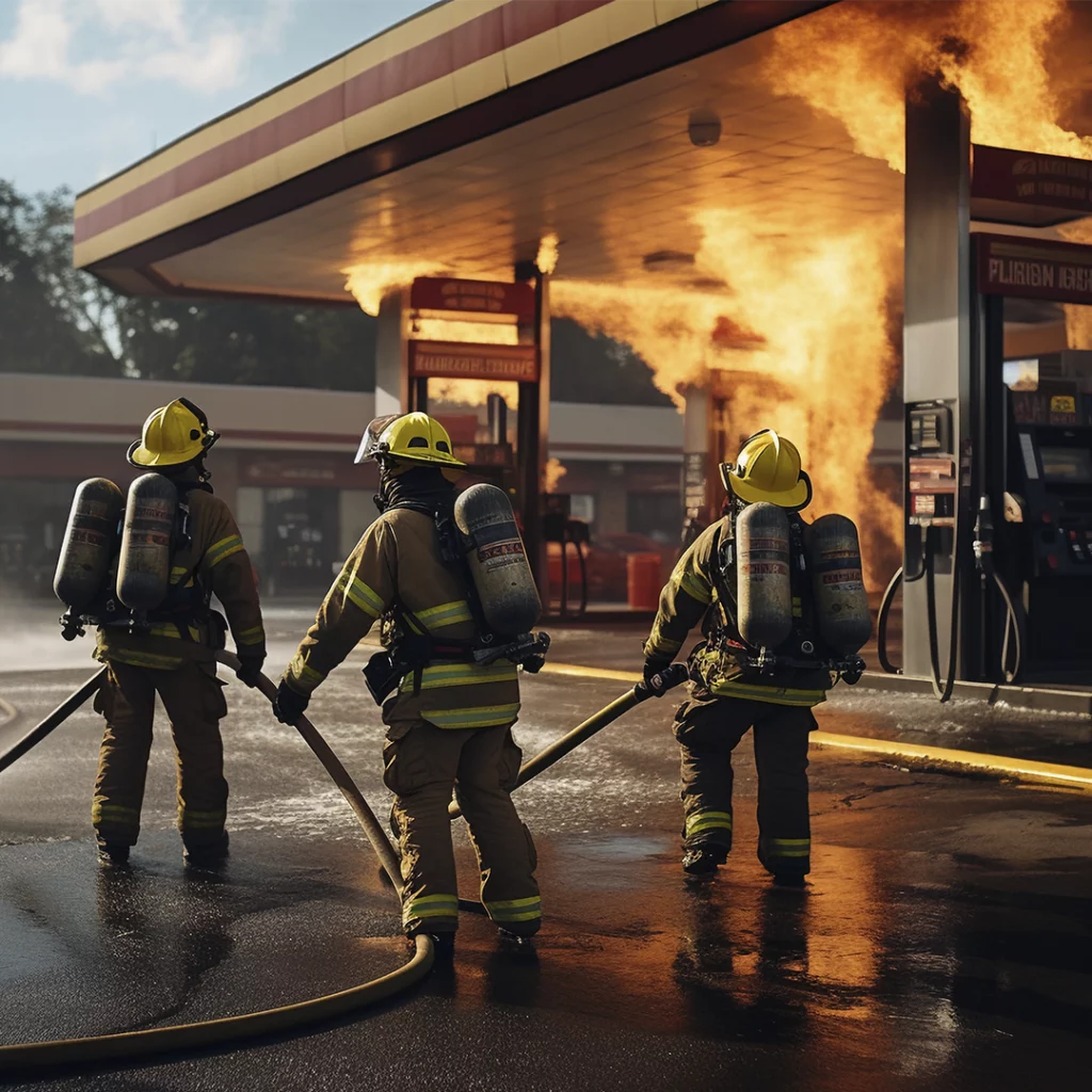 Prevención de incendios en estaciones de servicio